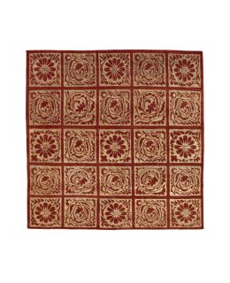 Bhutan Design Red 171x173