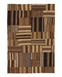 Bargi.se Patchwork Kilim Brown 194x280 ull matta modern ba_275507_1.jpg