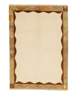 Bargi Mattor Ull Bhutan Design White 141x199 ba_294091.jpg