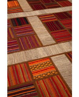 Patchwork Kilim Multi 205x302