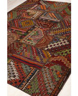 Patchwork Kilim Multi 250x296