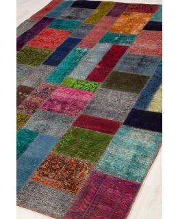 Patchwork Carpet Multi 205x288