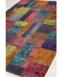 Patchwork Carpet Multi 206x300