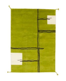 Bargi.se Home Wave Lime Green 142x204 ull matta modern ba_388588-5.jpg