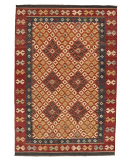 Bargi Mattor Ull Kilim Multi Kl 70 Red Red 205x305 ba_448020.jpg