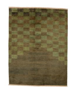 Bargi Mattor Ull Bhutan Design Green 173x224 ba_230164.jpg