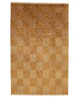 Bargi.se Annapuna Design Brown 197x306 ull matta modern ba_266137.jpg