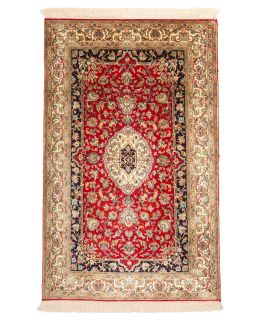Kashmir Silk Red 77x123
