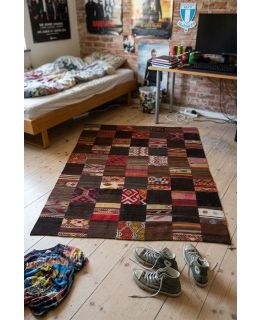 Patchwork Kilim Multi 140x204