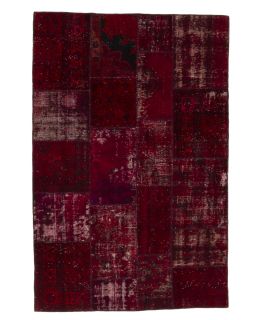 Bargi.se Patchwork Carpet Red 185x280 ull matta modern ba_303615.jpg