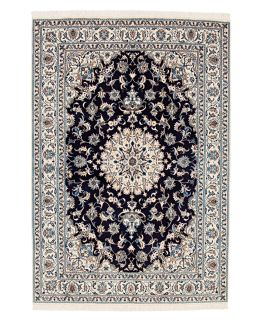 Bargi Mattor Ull Nain Tabas Dark Blue 165x240 ba_447445.jpg