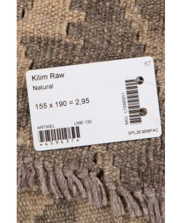 Kilim Raw Natural 155x190