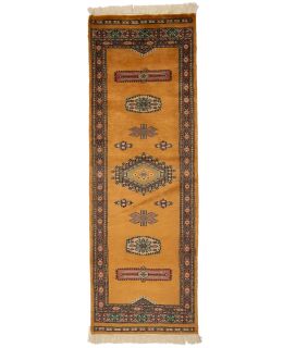 Bargi Mattor Ull Medallion Gold 61x179 ba_104448.jpg