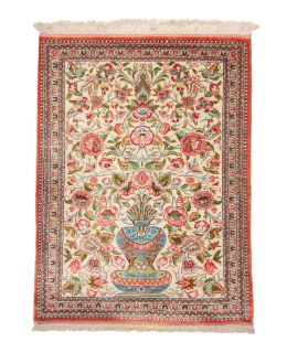 Ghom Silk Multi 59x79