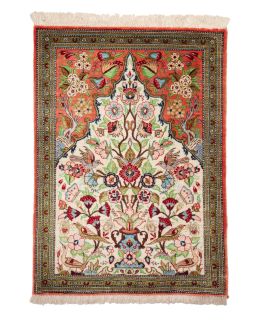 Ghom Silk Multi 58x81