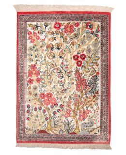Ghom Silk Multi 57x81