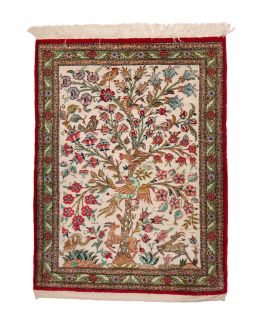Ghom Silk Multi 59x78