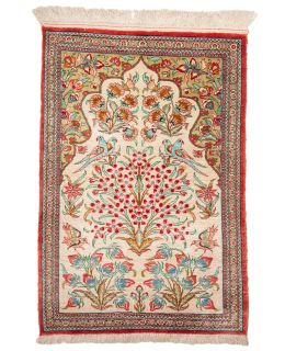 Ghom Silk Multi 58x84
