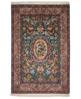 Bargi Mattor Ull Isfahan Green 113x173 ba_115586.jpg