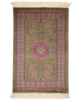 Bargi Mattor Ull Medallion Green 80x123 ba_11631.jpg