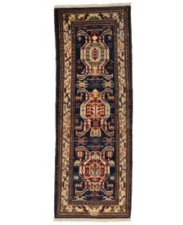 Bargi Mattor Ull Dehbaf Blue 88x247 ba_123131.jpg