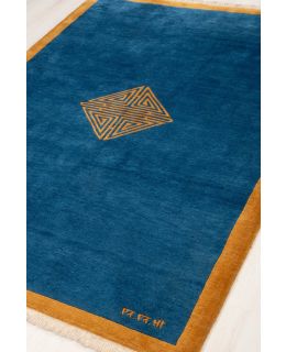 Bhutan Design Blue 170x230