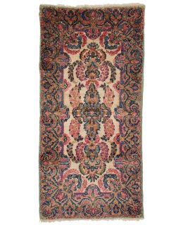 Bargi Mattor Ull Kirman Lavar Antique Multi 62x128 ba_13959.jpg
