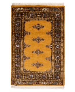Bargi Mattor Ull Lahori Butterfly Gold 64x95 ba_185991.jpg