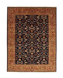 Bargi.se Dehbaf Blue 308x404 ull matta oriental ba_234589.jpg