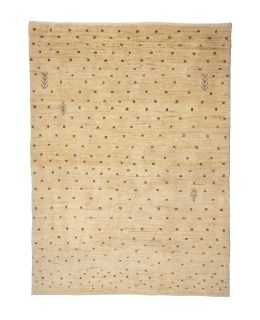 Bargi Persian Gabbeh Natural White 115x151 Mattor Ull ba_251037.jpg