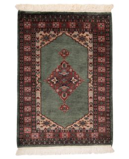 Bargi Mattor Ull Medallion Green 84x117 ba_26228.jpg
