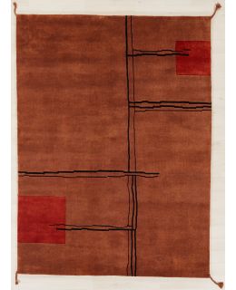 Home Wave Chocolate Brown 170x231