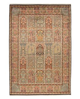 Bargi Mattor Kashmir Artificial Silk Multi 213x309 ba_264457.jpg