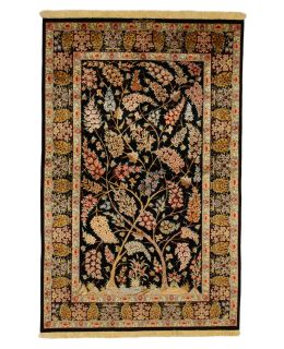 Bargi Ghom Silk Multi 130x202 Mattor ba_267473.jpg