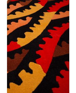 Tufted Multi Black 82x294