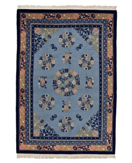 China Antique Finish Blue 213x305