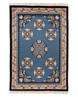 China Antique Finish Blue 213x305