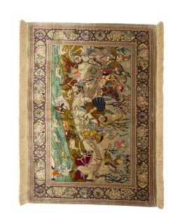 Bargi Mattor Ghom Silk Multi 101x146 ba_286039.jpg