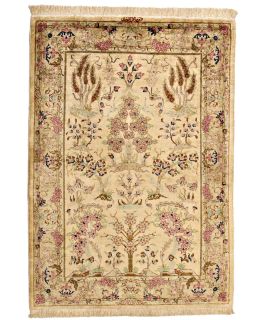 Ghom Silk Beige 102x146