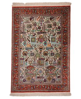 Bargi Mattor Ull Ghom Silk Multi 104x152 ba_286283.jpg