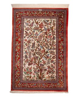 Ghom Silk Beige 100x149