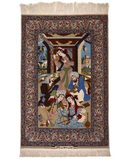 Bargi Mattor Ull Isfahan Multi 109x164 ba_286292.jpg
