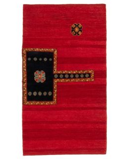 Kilim Modern Red 79x161