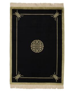 China Antique Finish Black 137x198