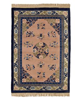 China Antique Finish Apricot 137x198