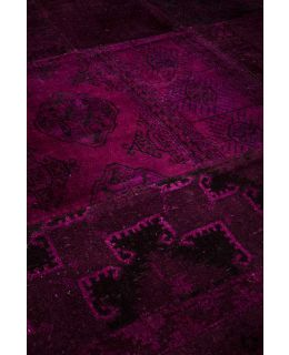 Patchwork Carpet Purple 247x313