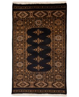 Bargi Mattor Ull Lahori Butterfly Black 78x128 ba_310068.jpg