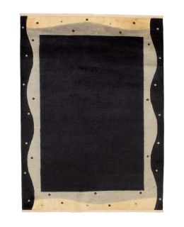 Bhutan Design Black 170x230