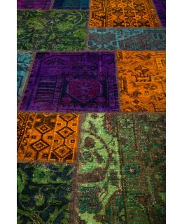 Patchwork Carpet Multi 164x240
