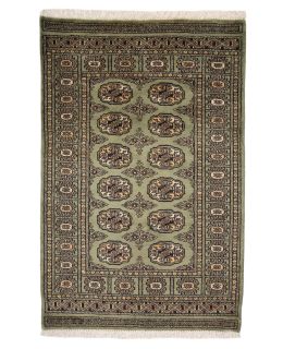 Bargi Mattor Ull Lahori Bochara Green 81x123 ba_312758.jpg